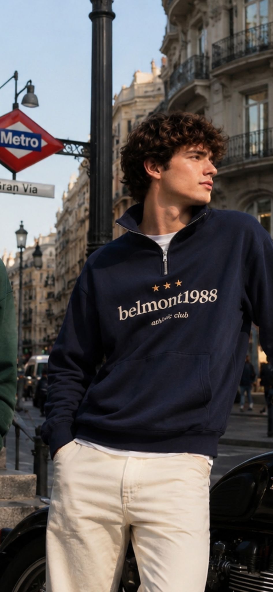 Sudadera Belmont marino